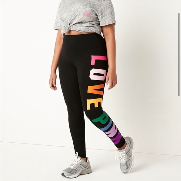 VS PINK Cotton High Waist Leggings Small - Picture 3 of 11